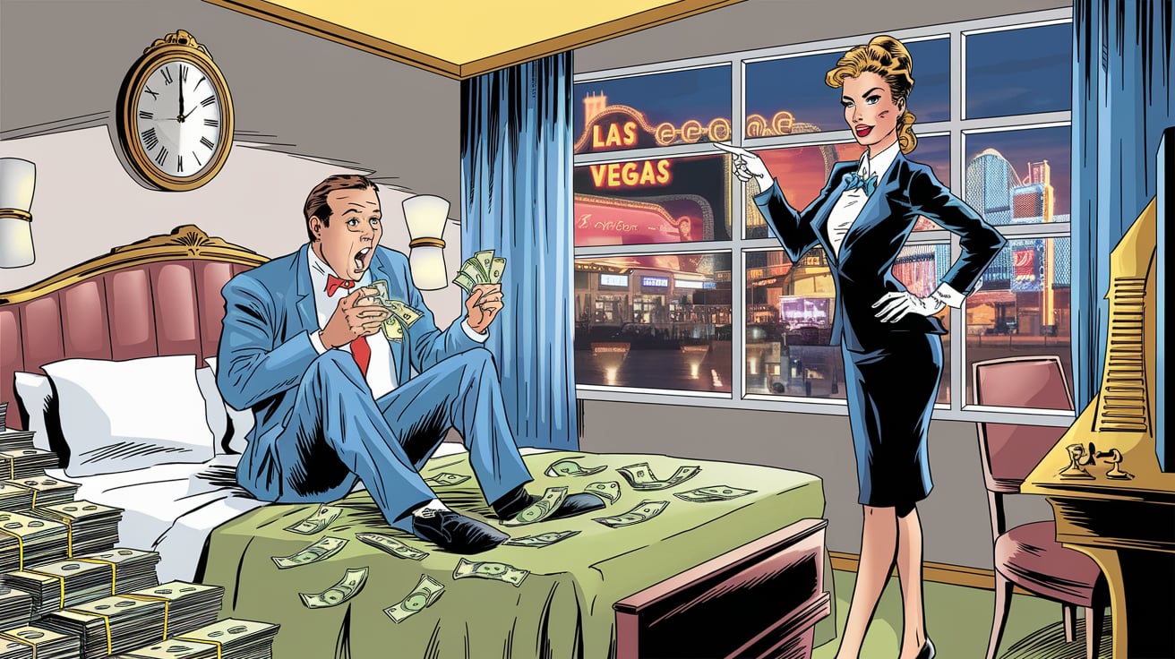 Uma noite em Las Vegas: Entre punhetas e cassinos