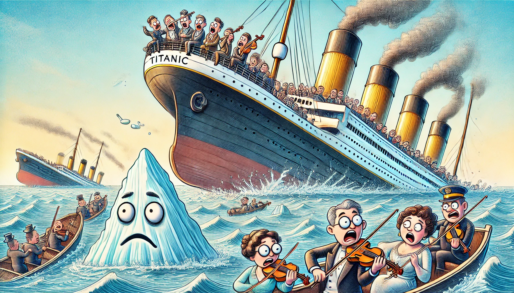 Piadas curtas do Titanic