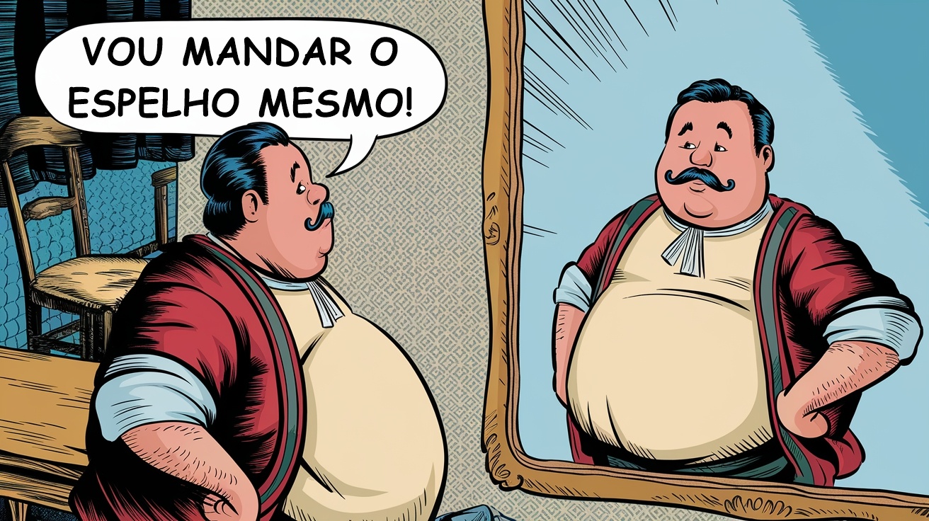 pra que foto vou mandar o espelho