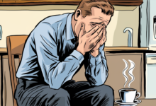 a comic illustration of a man sitting on 37y7V9 hTgGqtyuGLcjTEw q0GkdlAJRN Z9ZYSnfSUqg