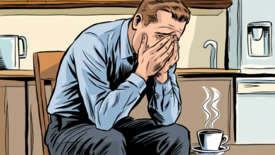 a comic illustration of a man sitting on 37y7V9 hTgGqtyuGLcjTEw q0GkdlAJRN Z9ZYSnfSUqg