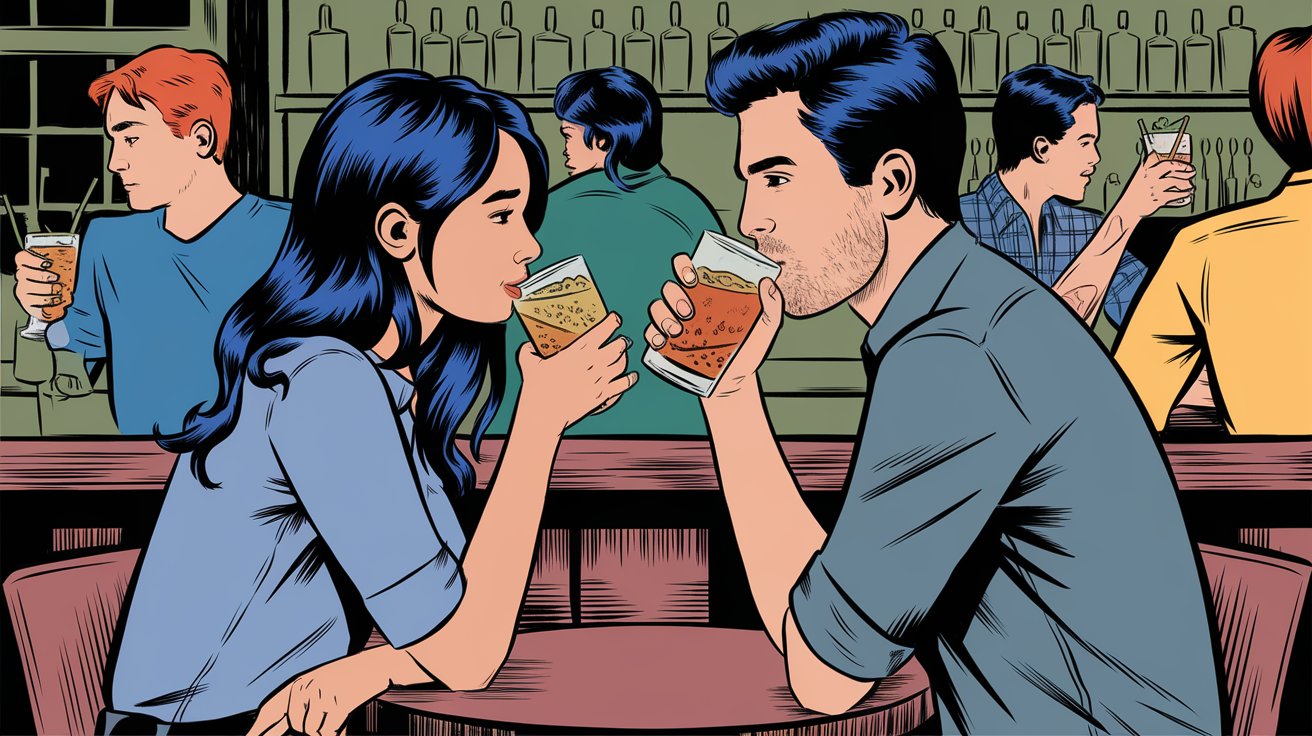 a comic strip illustration of a girl and i jHrMycQUaY9SQS6y9cJQ ybPE8fsoQcOOWXNRd4OI4A