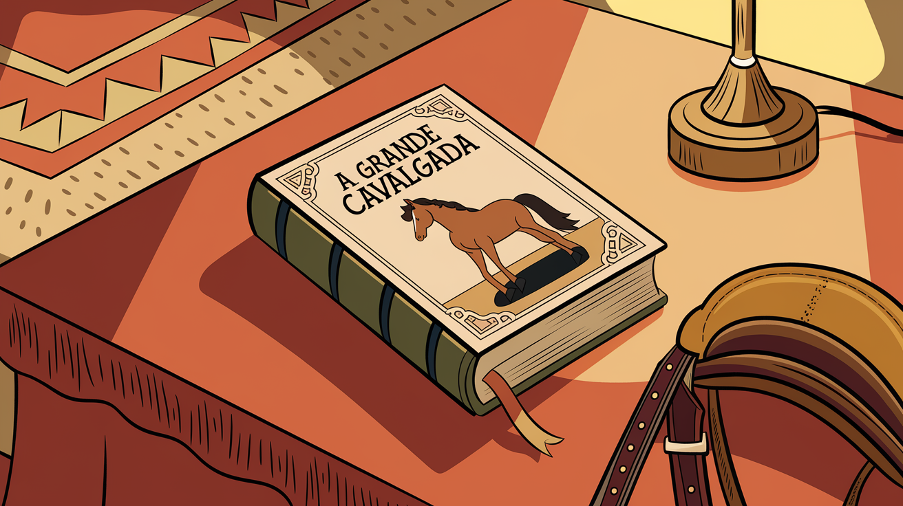 a comedic illustration of a book with a L5Rese34Qe2AK1qfOC8Ycw LhepsRrDTwan3eFyMY8yrQ