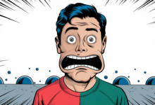 a comic illustration of a man with a dis qiB9kJasR O52J2bXeEwCg EtPhRKmXRbyySzlGn76Wuw