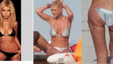 Celebridades sem Photoshop – a beleza real (e bem mais humana) 19 Celebridades sem photoshop