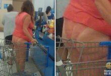 pessoas esquisitas em supermercado