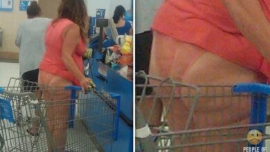 pessoas esquisitas em supermercado
