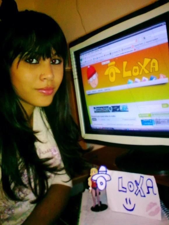 Juliana Almeida acessa O Loxa | O Loxa