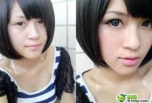 CollectionAsianGirlsBeforeandAftertheMakeup 5 thumb