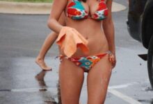 gostosas de biquini lavando carro 1