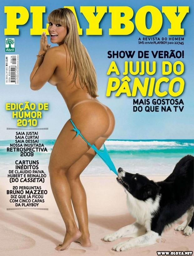 Juliana Salimeni nua na Playboy de Janeiro de 2010