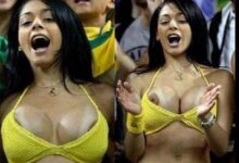 A melhor torcida brasileira. Mulheres aprendam 1