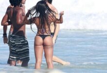Aline Riscado nas praias do Rio de Janeiro 1