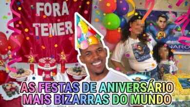 as festas de aniversario mais bi