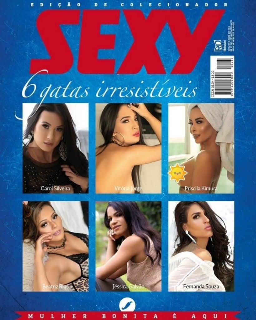 Revista Sexy 6 em 1 - 6 gatas irresistíveis em 136 fotos! | O Loxa