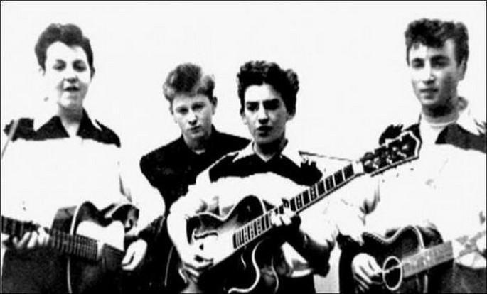 Fotos históricas que todo mundo devia ver 24 14. Los Beatles en sus inicios