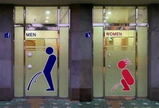 17 coisas de se fazer num banheiro publico
