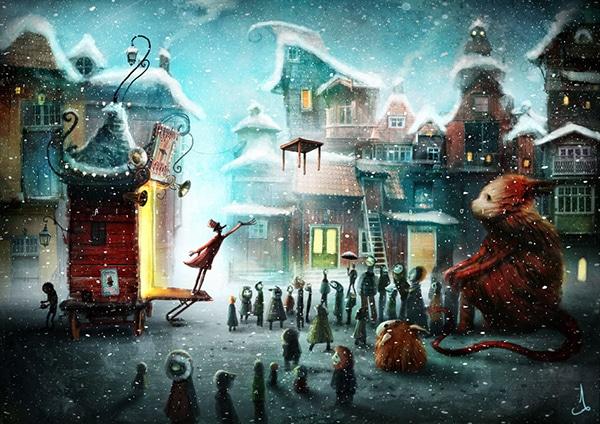 1 Ilustracoes surreais oloxa 10