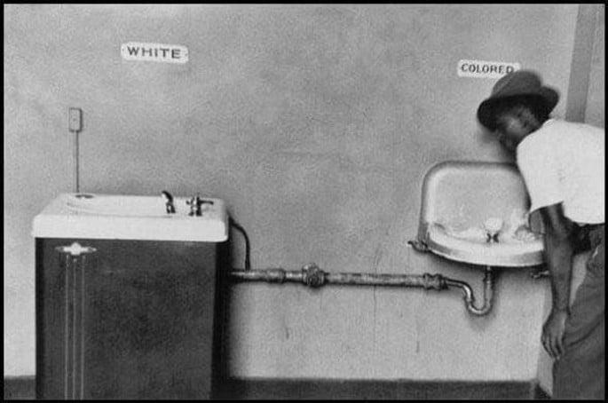 Fotos históricas que todo mundo devia ver 33 4. Segregacion racial al sur de EE.UU
