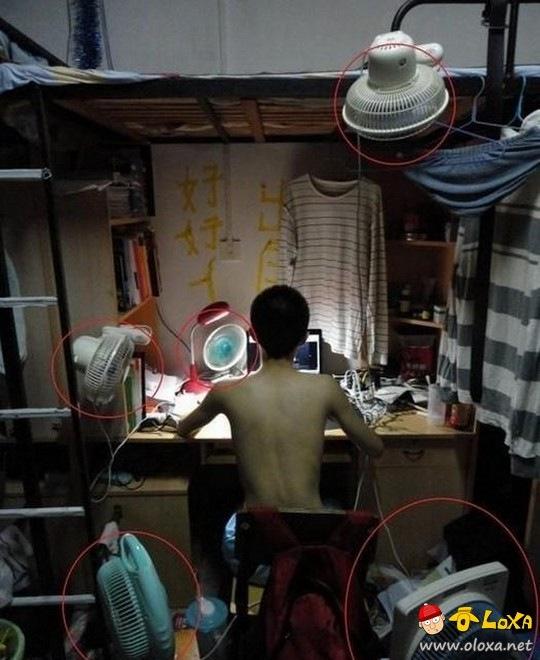 Ar-condicionado? Jamais. Aqui é no grito (de vento).