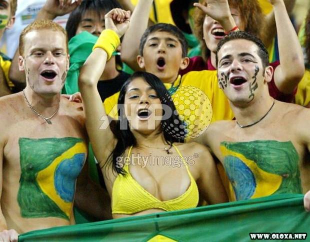 A melhor torcida brasileira. Mulheres aprendam 18