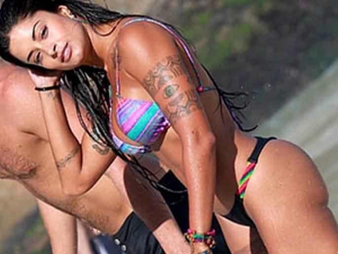 Aline Riscado nas praias do Rio de Janeiro 41