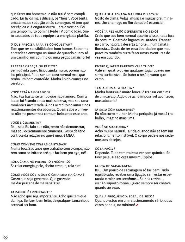 Ana Saad nua na Sexy de Marco 26