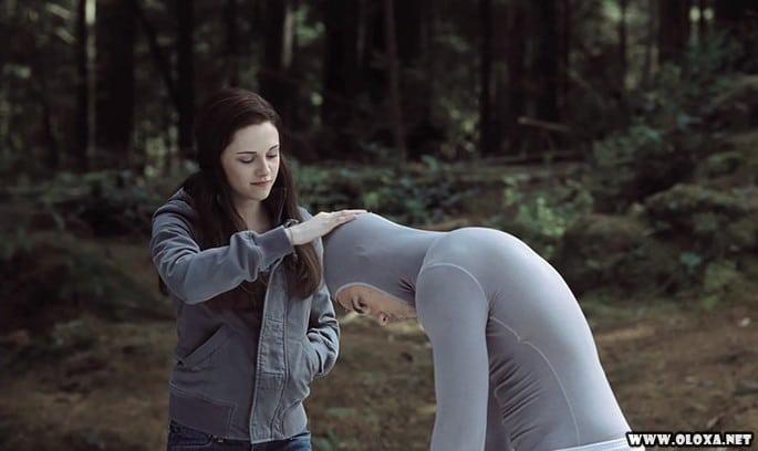 Crepusculo Eclipse Antes e depois de efeitos especiais de cinema 8