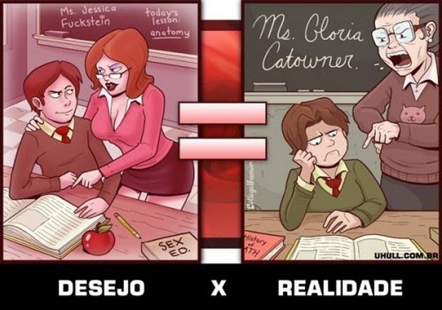 Sonhou alto, caiu de cara.