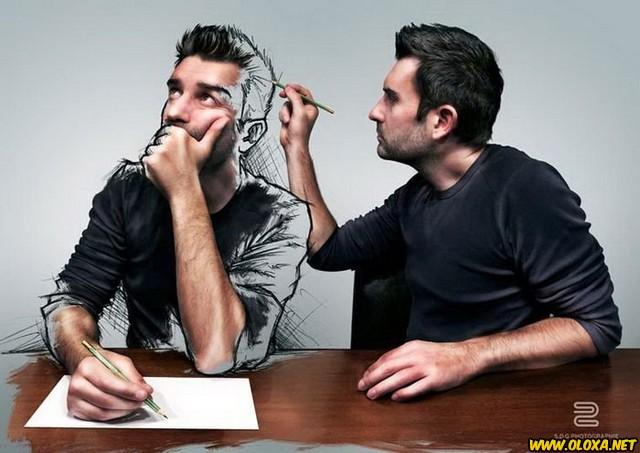 Fotografo brinca com seus esbocos 20