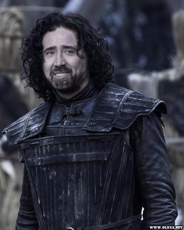 Game of Thrones com Nícolas Cage apenas como personagem