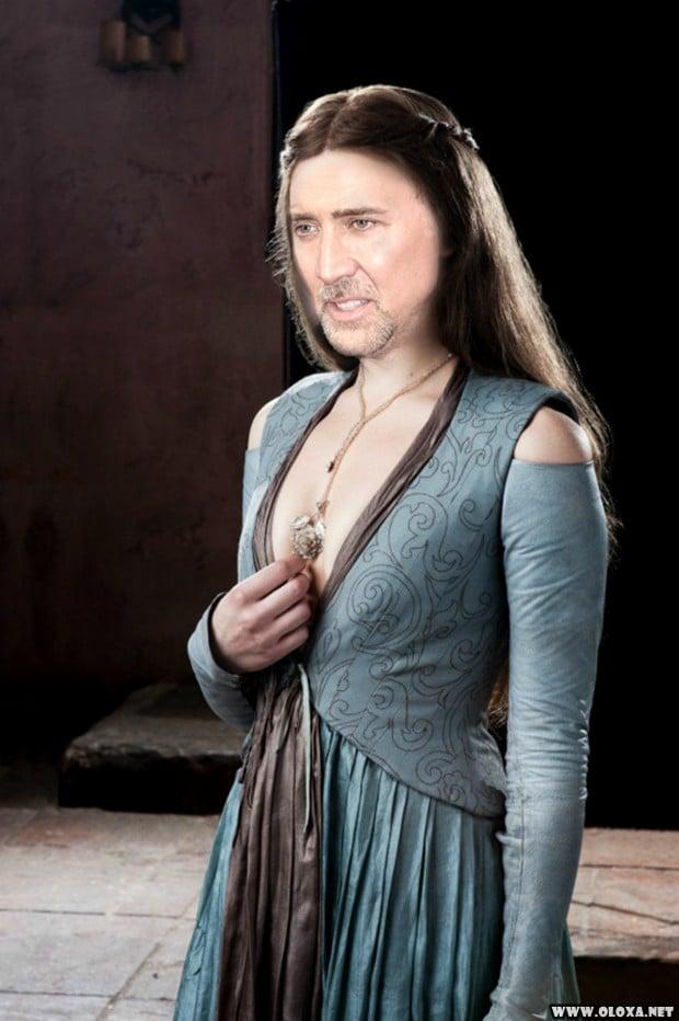 Game of Thrones com Nicolas Cage apenas como personagem 11