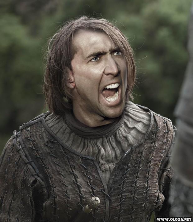 Game of Thrones com Nicolas Cage apenas como personagem 6