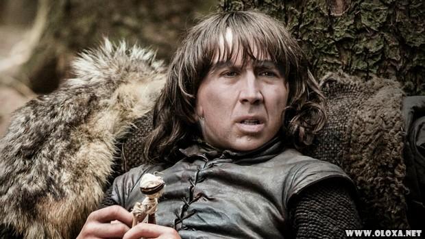 Game of Thrones com Nicolas Cage apenas como personagem 7