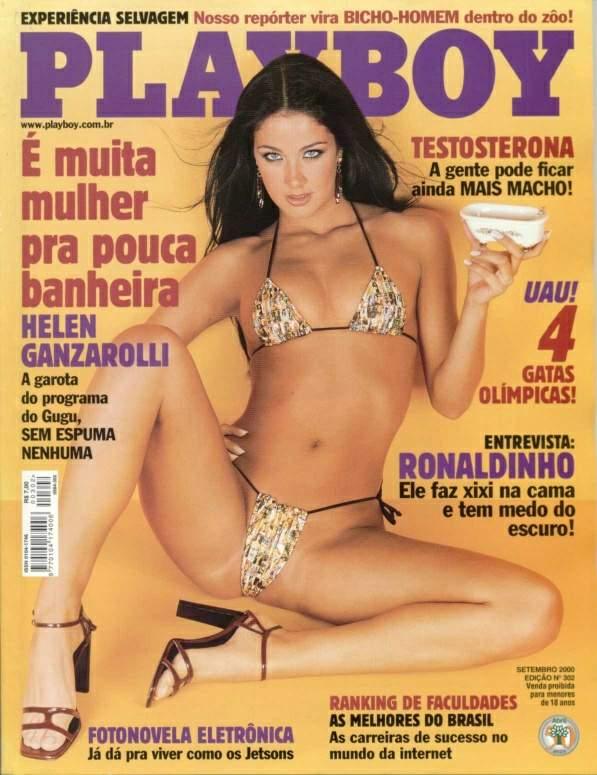 Helen Ganzarolli nua na Playboy 1