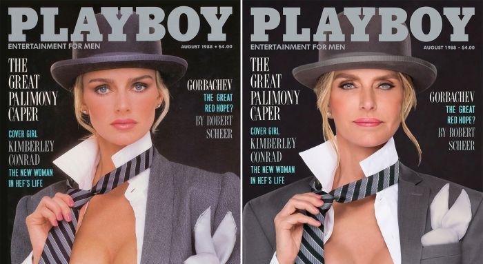 Modelos da Playboy recriam capas famosas depois de decadas 01