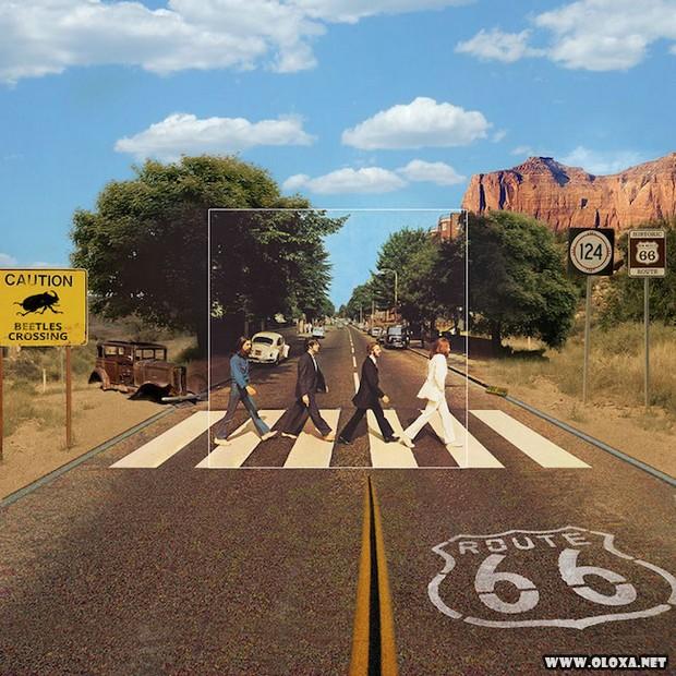 Montagens bacanas com capas de discos famosos 9