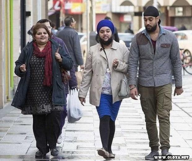 Mulher deixa de raspar a barba para se tornar mais sexy (4)