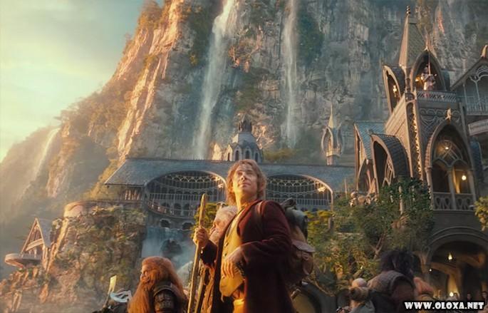 O Hobbit Antes e depois de efeitos especiais de cinema 20