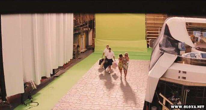 O Lobo de Wall Street Antes e depois de efeitos especiais de cinema 13