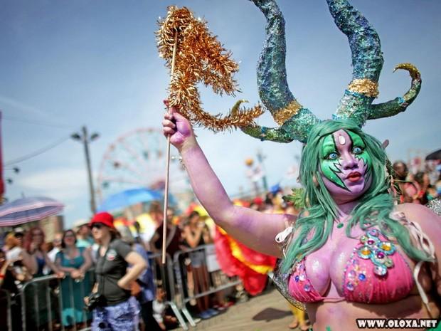 O tradicional desfile de sereias de Nova Yorque 19