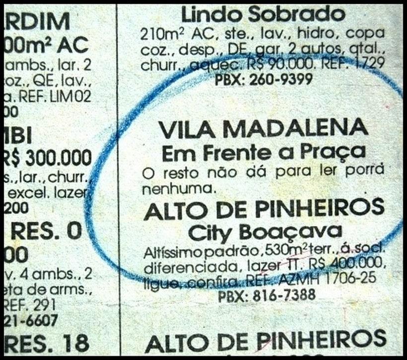 Os classificados de jornais mais engracados ja vistos 6