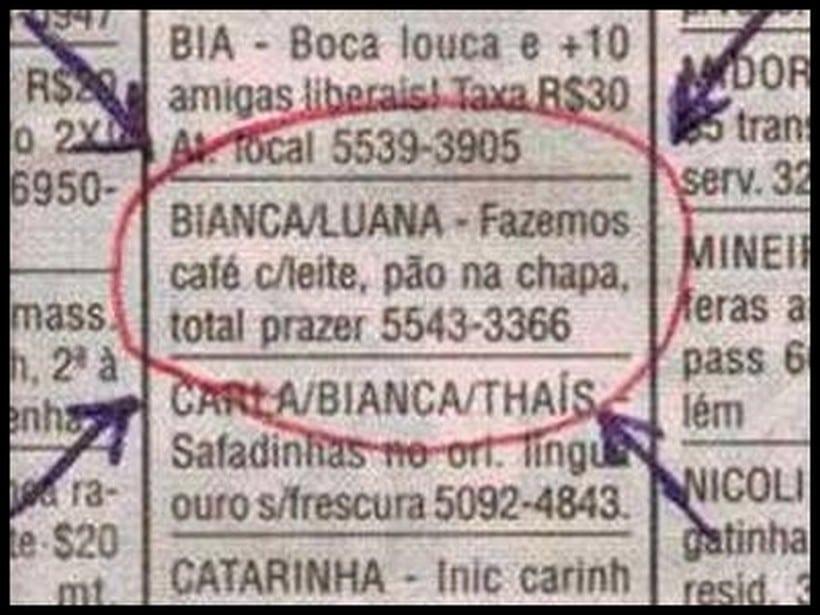 Os classificados de jornais mais engracados ja vistos 8