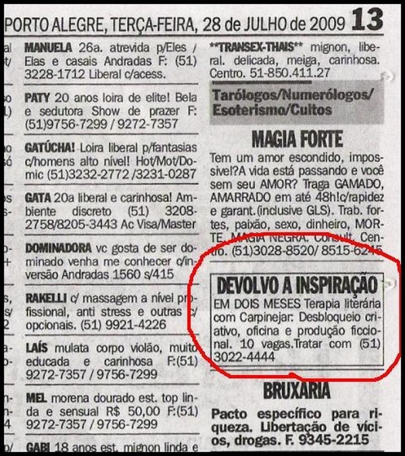 Os classificados de jornais mais engracados ja vistos 9