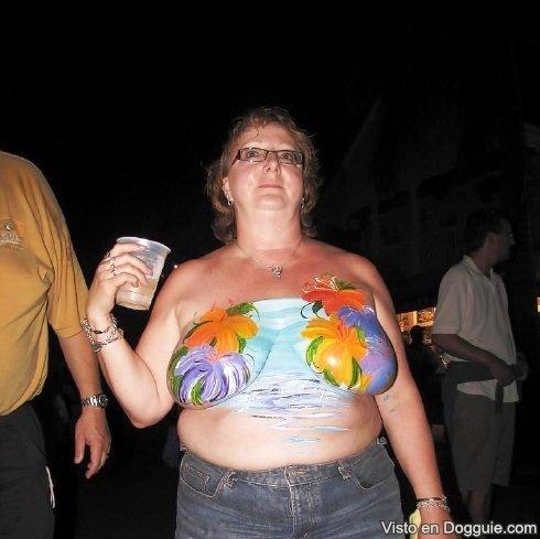 Pinturas corporais velhas 16