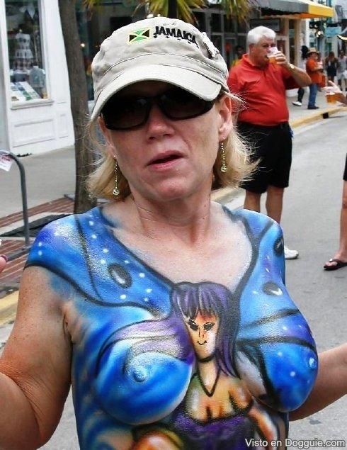 Pinturas corporais velhas 28