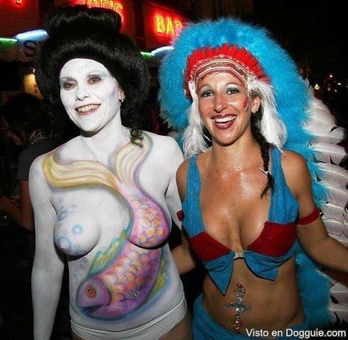 Pinturas corporais velhas 33