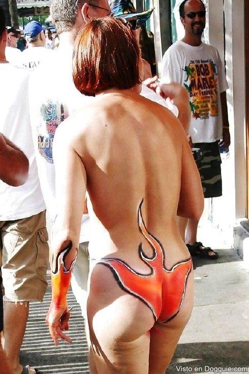 Pinturas corporais velhas 35