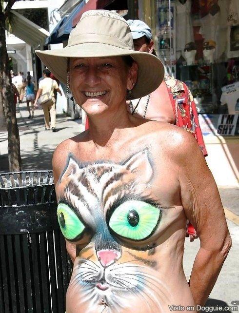 Pinturas corporais velhas 39