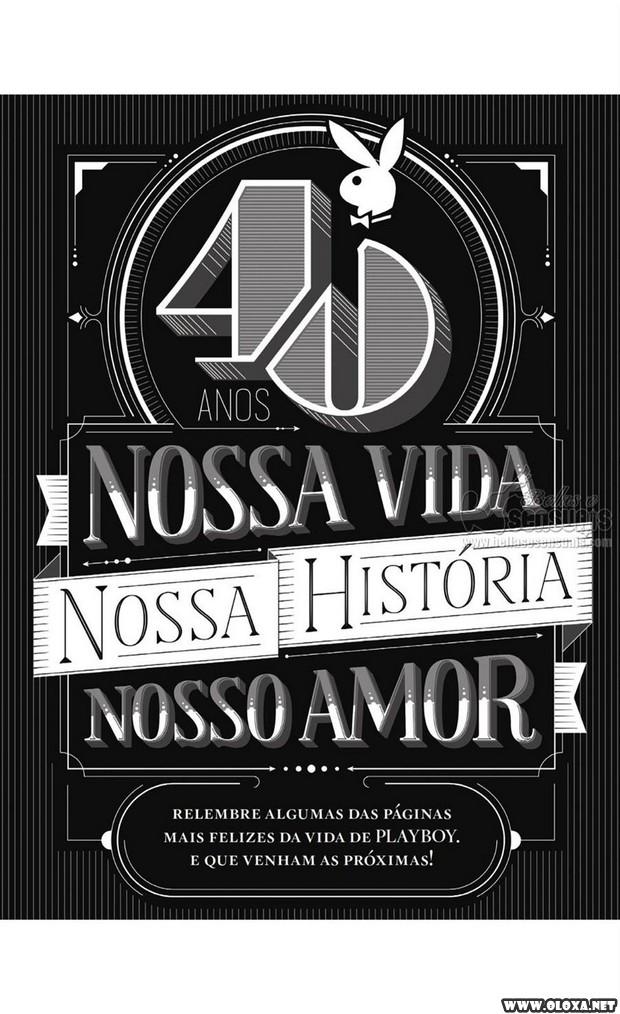 playboy 40 anos